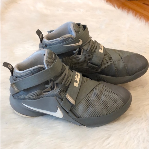 Nike Other - Grey Nike Lebron 9. Size 5.5